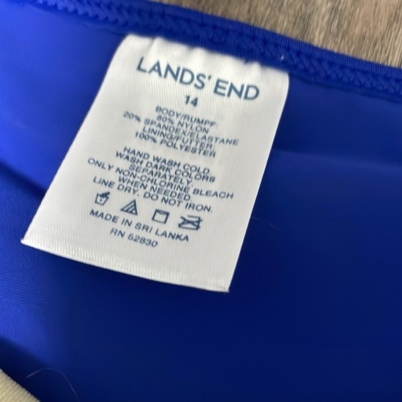 Lands End swim skirt size 14 - Picture 2 of 5